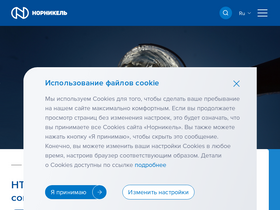 'nornickel.ru' screenshot