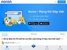 'noron.vn' screenshot