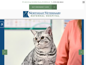 'northeast-vet.com' screenshot