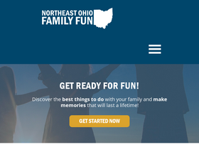 'northeastohiofamilyfun.com' screenshot