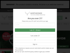 'northerner.com' screenshot
