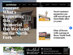 'northforker.com' screenshot