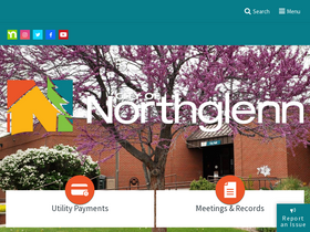 'northglenn.org' screenshot