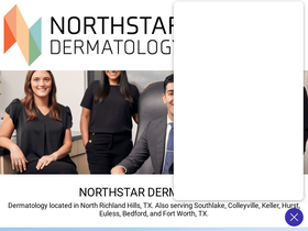 'northstardermatology.com' screenshot