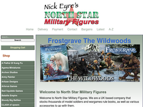 'northstarfigures.com' screenshot