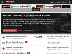 'northwestfirearms.com' screenshot
