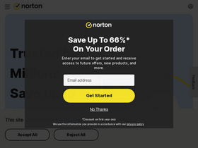'norton.com' screenshot