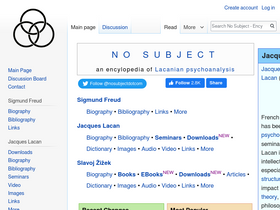 'nosubject.com' screenshot