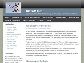 'notaminfo.com' screenshot