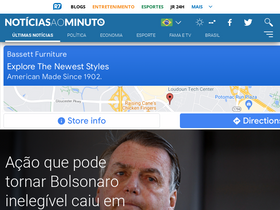 'noticiasaominuto.com.br' screenshot