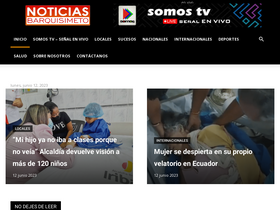'noticiasbarquisimeto.com' screenshot