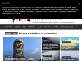 'notiziegeopolitiche.net' screenshot