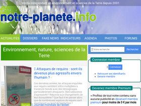 'notre-planete.info' screenshot