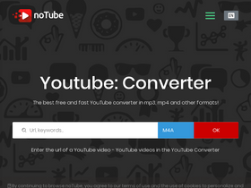 'notube.net' screenshot