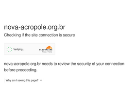 'nova-acropole.org.br' screenshot