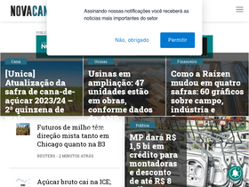 'novacana.com' screenshot