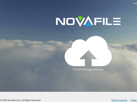 'novafile.org' screenshot