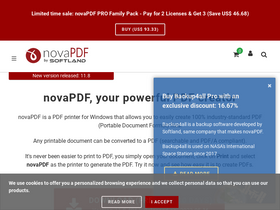 'novapdf.com' screenshot