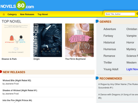 'novel80.com' screenshot