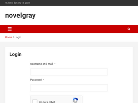'novelgray.com' screenshot