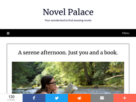 'novelpalace.com' screenshot