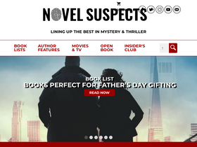 'novelsuspects.com' screenshot