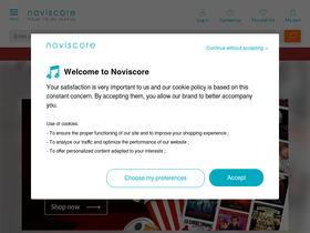 'noviscore.com' screenshot