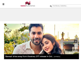 'nowrunning.com' screenshot