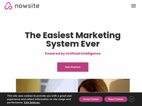 'nowsite.marketing' screenshot