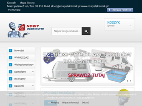 'nowyelektronik.pl' screenshot