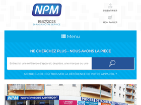 'npm.fr' screenshot