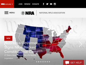 'nra.org' screenshot
