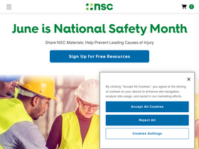 'nsc.org' screenshot