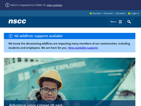 'nscc.ca' screenshot