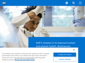 'nsf.org' screenshot