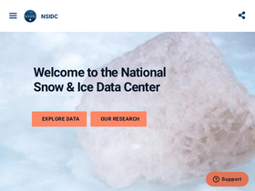 'nsidc.org' screenshot