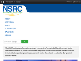 'nsrc.org' screenshot