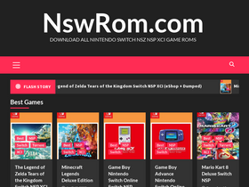 'nswrom.com' screenshot