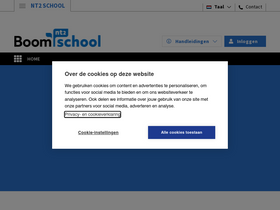'nt2school.nl' screenshot