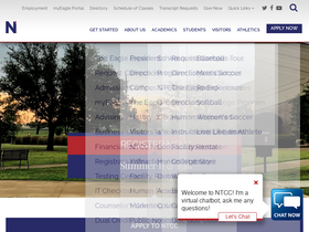 'ntcc.edu' screenshot