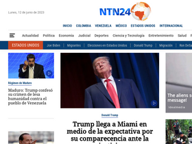 'ntn24.com' screenshot