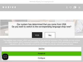 'nubikk.com' screenshot