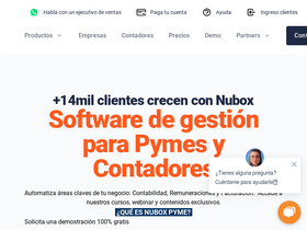 'nubox.com' screenshot