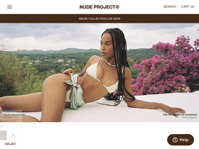 'nude-project.com' screenshot