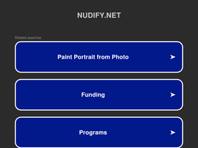 'nudify.net' screenshot