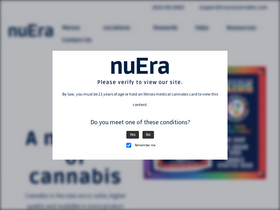 'nueracannabis.com' screenshot
