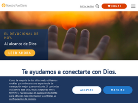 'nuestropandiario.org' screenshot
