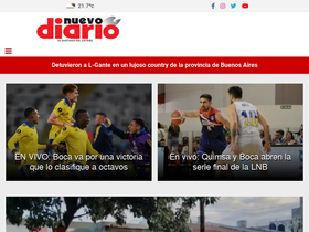 'nuevodiarioweb.com.ar' screenshot