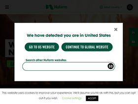 'nufarm.com' screenshot