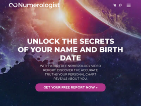 'numerologist.com' screenshot